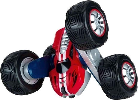 Stunt-Spins und Fahren auf beiden Seiten