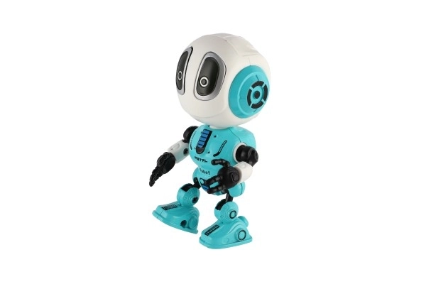 Robot ECHO 12cm, blau, mit Licht und Ton