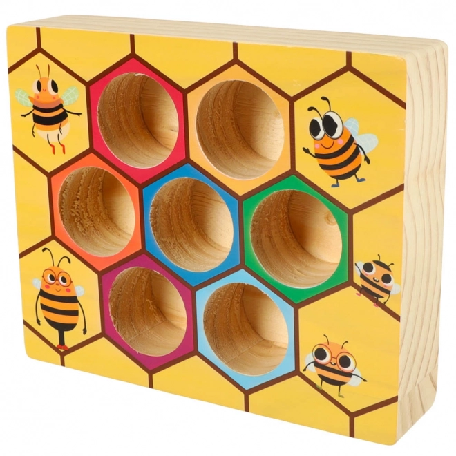 Montessori Lernspiel Bienenwabe