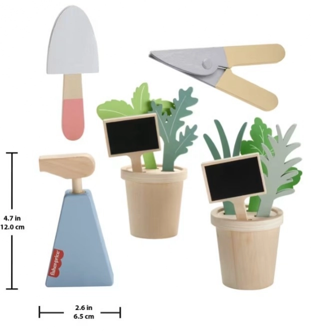 Holzgartenset für kleine Gärtner
