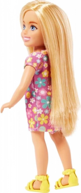 Barbie Chelsea Puppe im Blumen Kleid