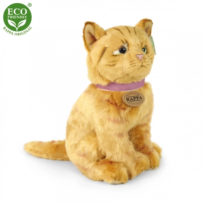 Rappa Plüschkatze braun 25 cm ECO-FRIENDLY