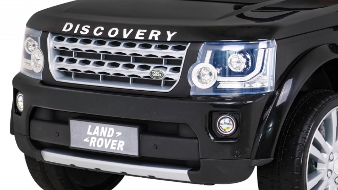 Land Rover Discovery Elektrisches Kinderauto Schwarz + Fernbedienung + EVA Räder + Langsamer Start + Radio MP3