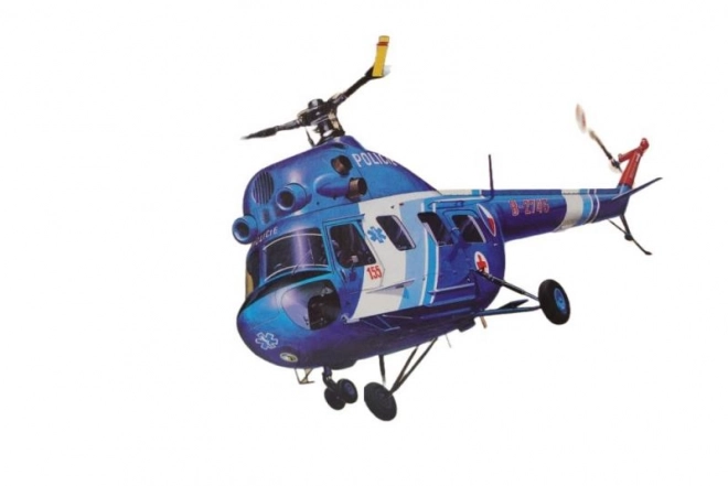 Bausatz Hubschrauber Mi 2 Polizei 1:48