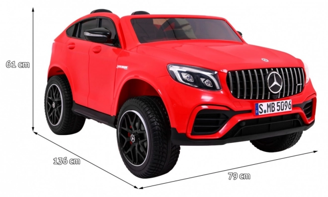 Mercedes GLC 63S Rot