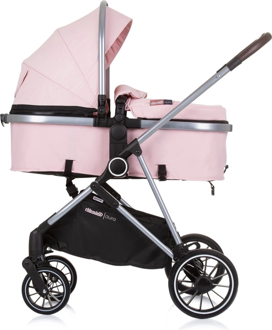 Chipolino Kinderwagen Aura 2v1 Flamingo