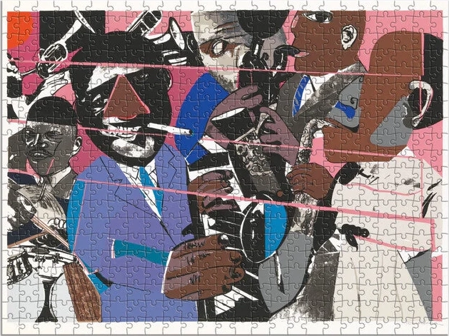 Beidseitiges Puzzle Romare Bearden x DreamYard 500 Teile