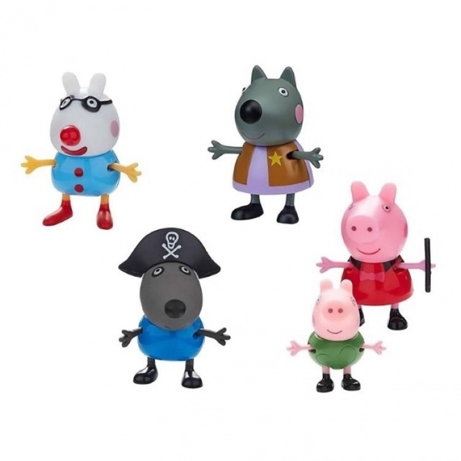 Peppa Pig Figuren-Set in Kostümen