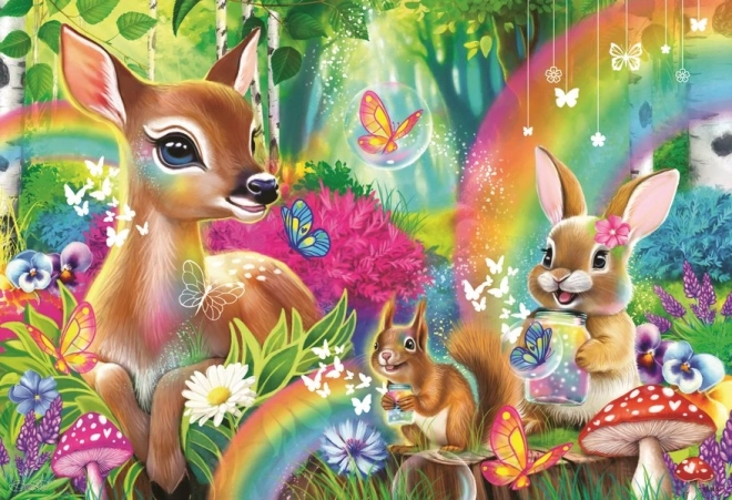 Ravensburger Puzzle Freunde aus dem Zauberwald 2x24 Teile