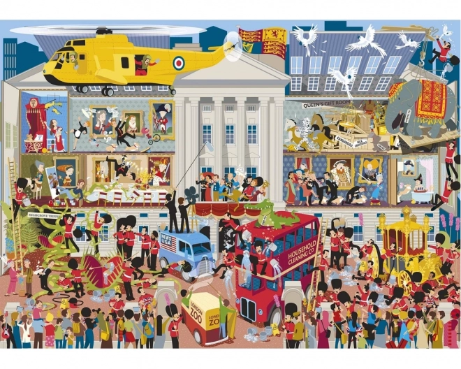 Gibsons Puzzle Buckingham Palace - Einblick Unter der Oberfläche 1000 Teile