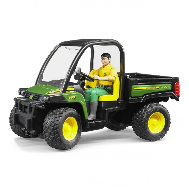 Bruder John Deere Gator mit Fahrer