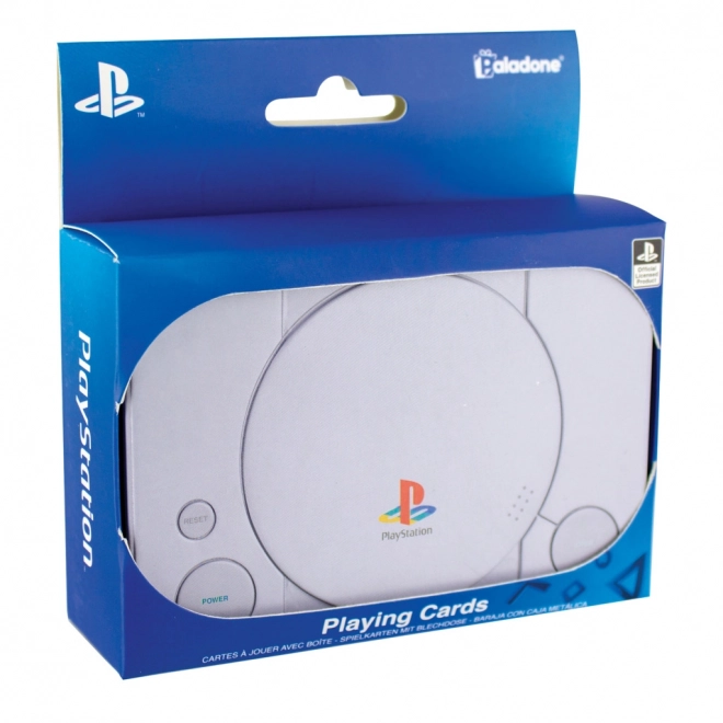 Spielkarten im Playstation-Design