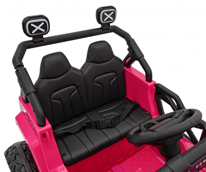 Offroad rosa elektrisches Kinderauto