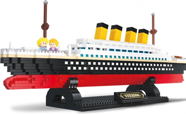 Bausatz Titanic 35x8x14,5 cm