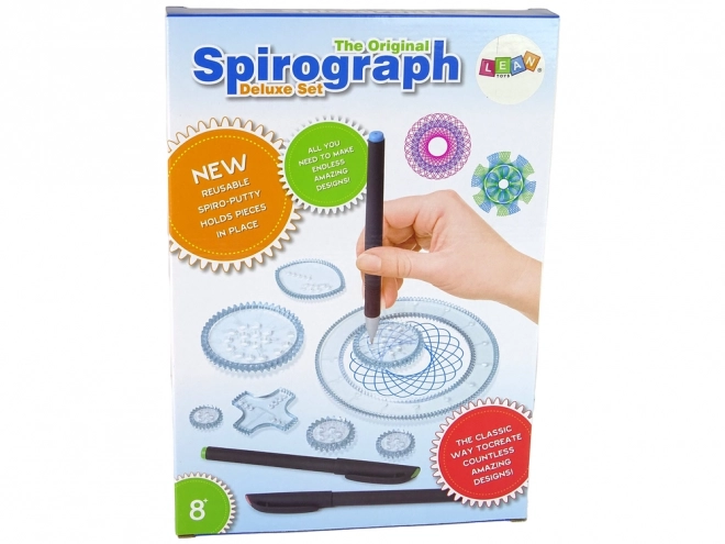 Kreatives Spirograph Set mit Stiften