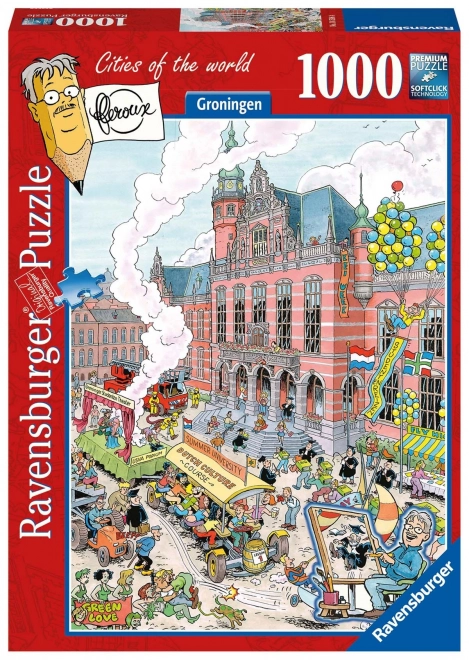 Puzzle 1000 Teile Ravensburger Fleroux Groningen