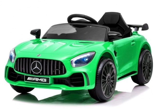 Elektrisches Kinderauto Mercedes AMG GT R Grün