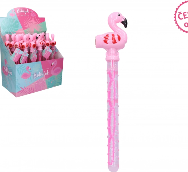 Seifenblasen Flamingo mit Pfeife