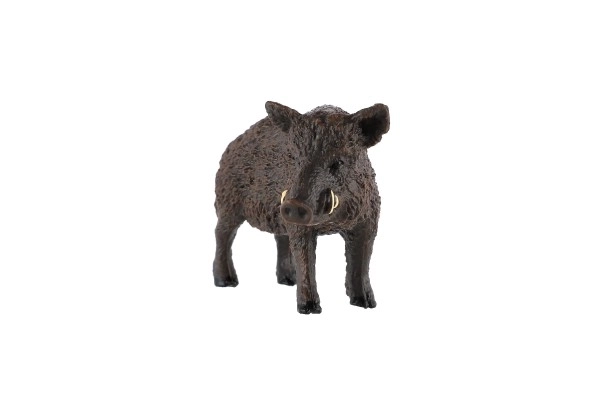 Wildschwein Kunststofffigur 7cm