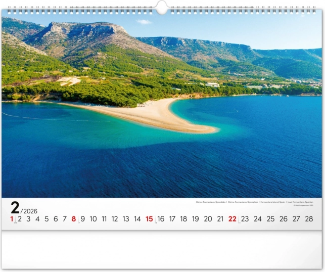 Wandkalender Meer 2026