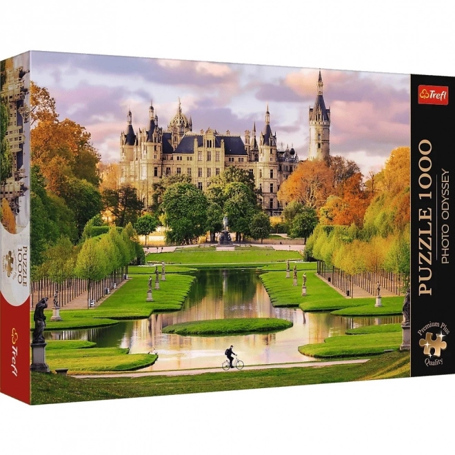 Puzzle 1000 Teile - Premium Plus Foto-Odyssee Schweriner Schloss Deutschland