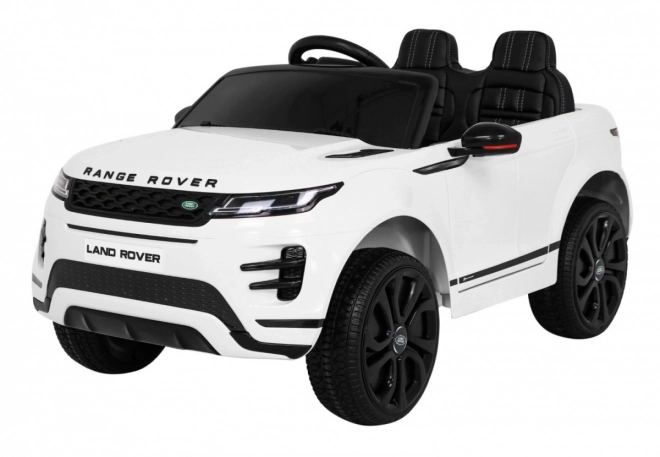 Elektrisches Auto Range Rover Evoque weiß