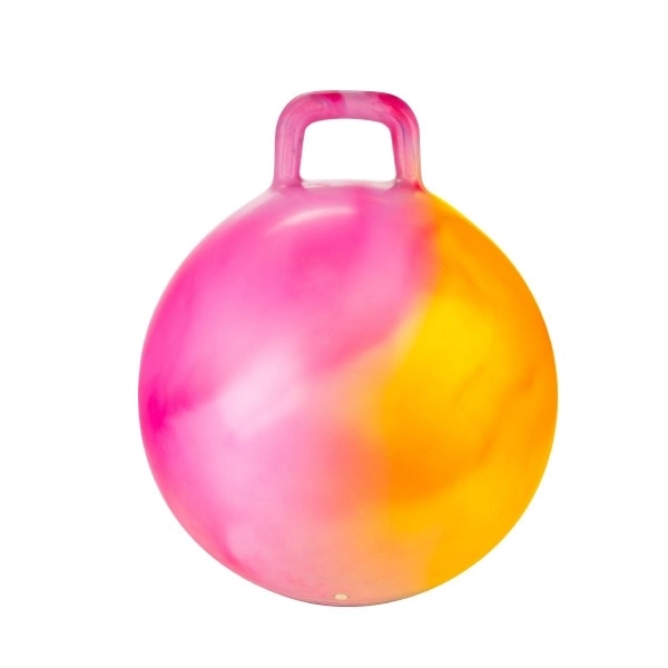 Springball mit Griff 45cm in verschiedenen Farben