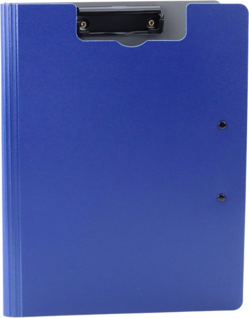 Schreibunterlage mit zwei Clips A4 Blau