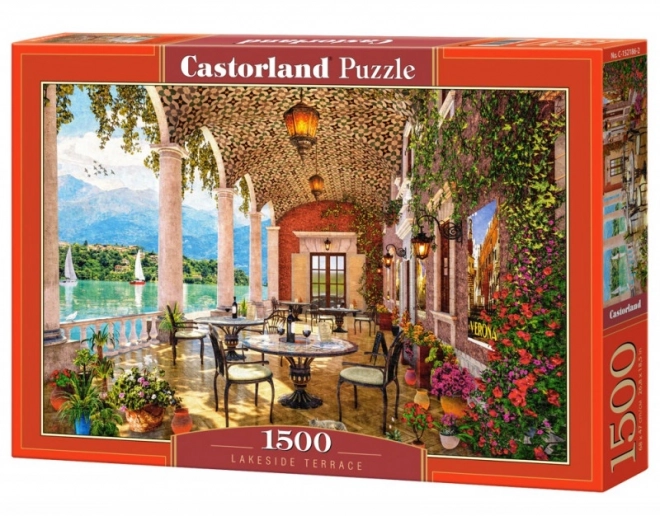 Castorland Puzzle Terrasse am See 1500 Teile