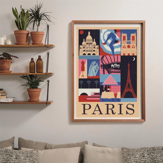 Style in the City Puzzle Paris - 1000 Teile