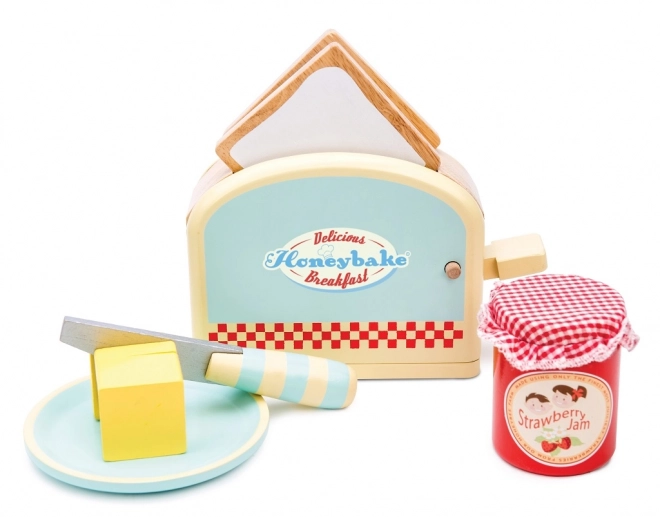 Le Toy Van Toaster Set mit Zubehör