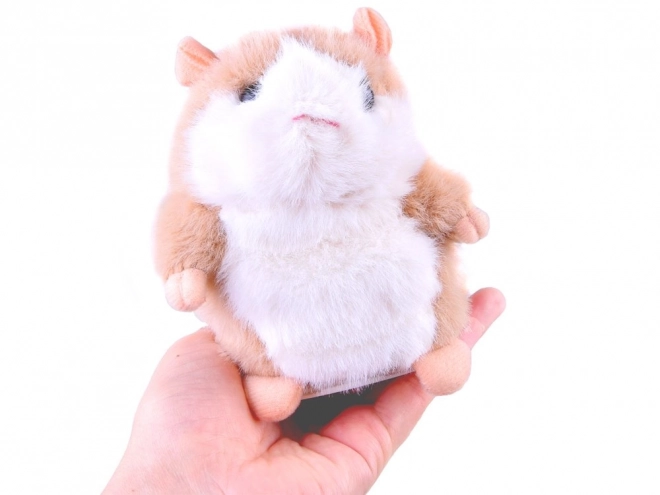Lustiger Interaktiver Sprechender Plüschhamster – Braun