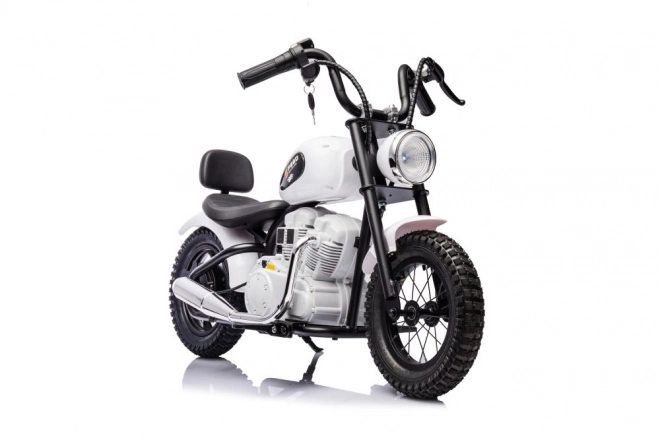 Elektrisches Motorrad 36V Weiß