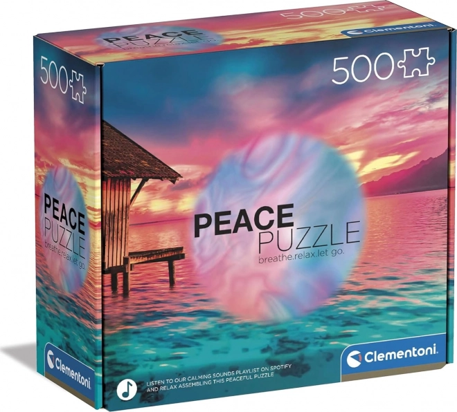 Clementoni Friedenspuzzle: Carpe Diem 500 Teile