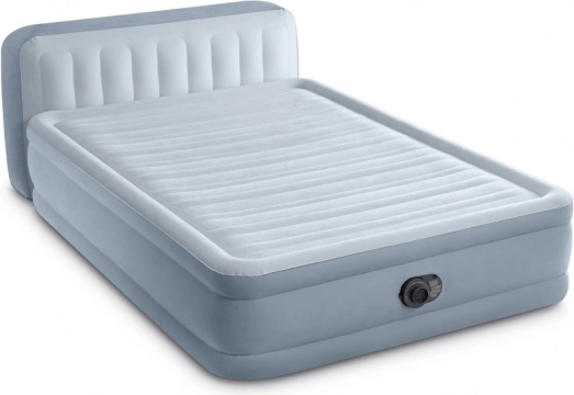 Aufblasbares Bett mit Polsterkopfteil