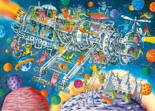 Puzzle Außerirdische willkommen 1000 Teile HEYE