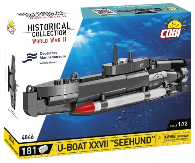 Klockenmodell U-Boot XXIIB Seehund