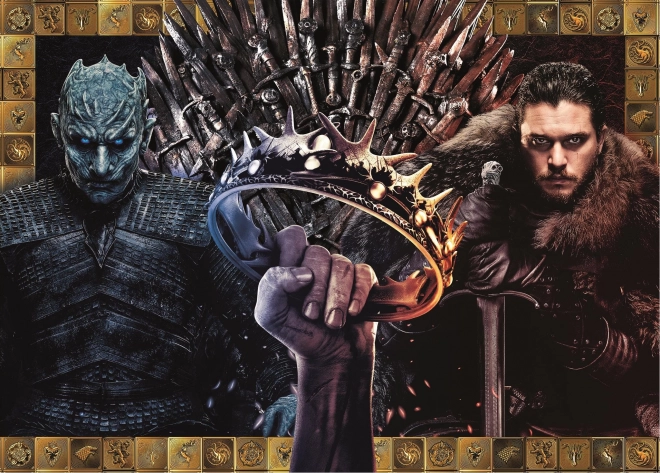 Clementoni Puzzle Game of Thrones: Die Krone 1000 Teile