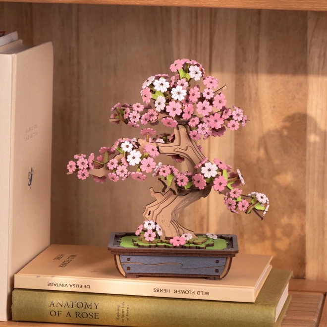 Robotime Holz-3D-Puzzle Bonsai Sakura