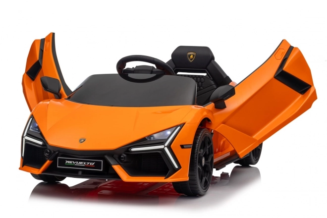 Kinder Elektroauto Lamborghini Revuelto orange
