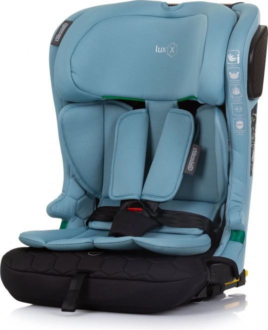 Chipolino Kindersitz Lux X i-Size Isofix, Pastellblau/Grün