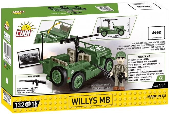 Cobi Willys MB D-Day Modellbausatz