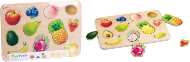 Classic World Holzpuzzle Obst