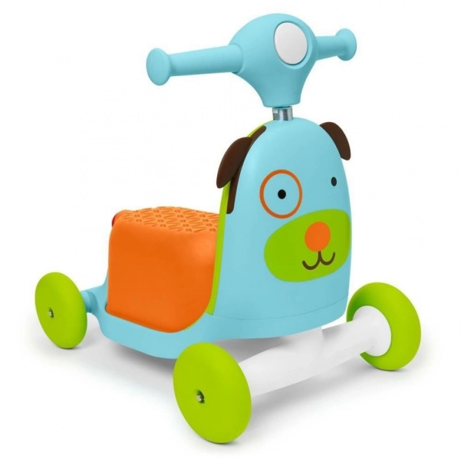 Multifunktionaler Kinderroller 3-in-1 Zoo Skip Hop in Hundegestalt