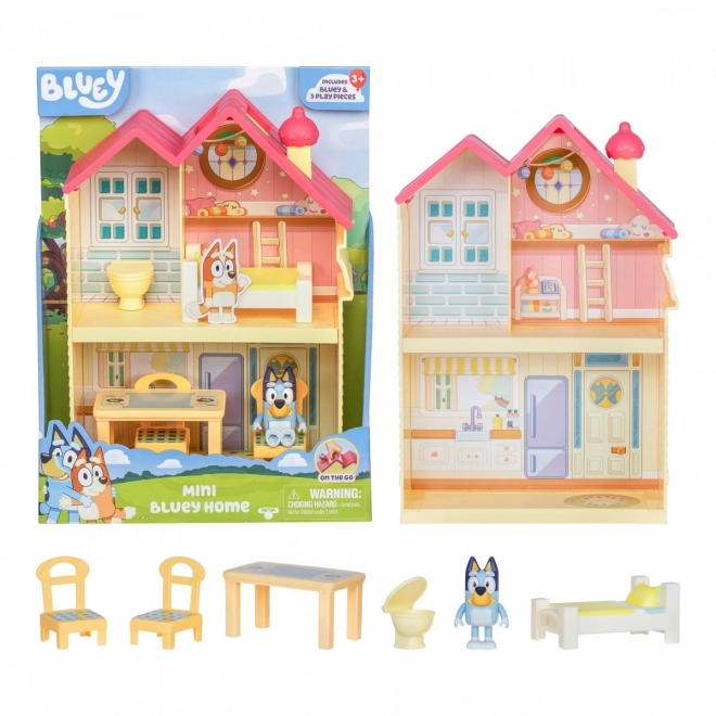 Mini Spielfiguren BLUEY Familienhaus