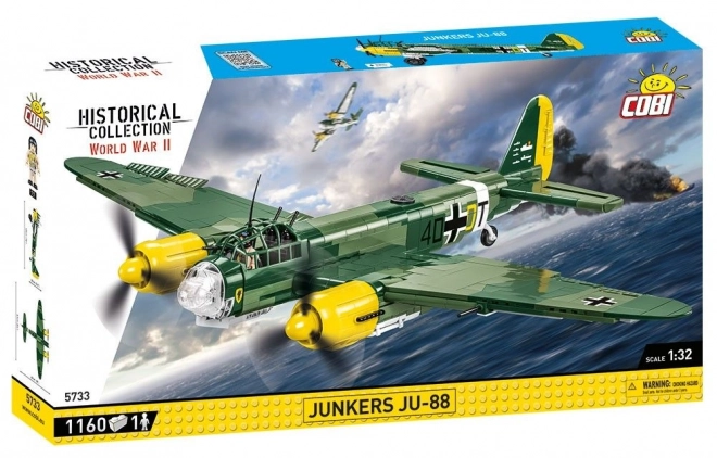 Historisches Junkers Ju-88 Bomber Modell