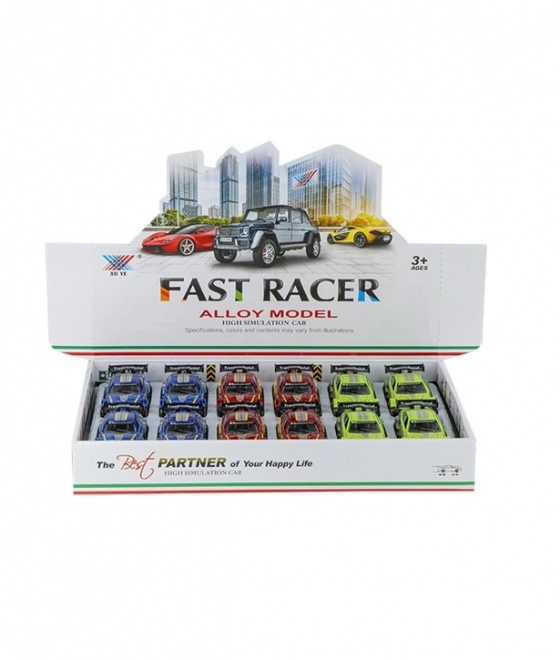 Metall-Rennauto 1:36