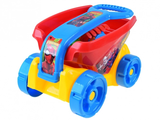 Kinder Spielzeug Sandwagen mit Spiderman Motiv