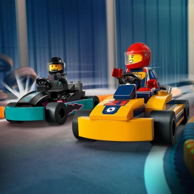 Lego City Gokarts und Rennfahrer