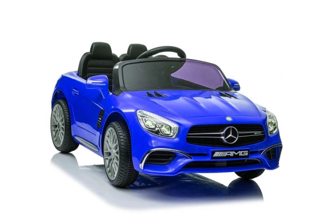 Kinderelektroauto Mercedes SL65 Blaumetallic mit LCD